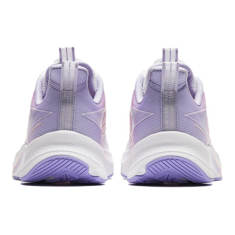 (GS) ANTA Running Series Sneakers 'White Purple Pink' 322425511-3 - Image 4