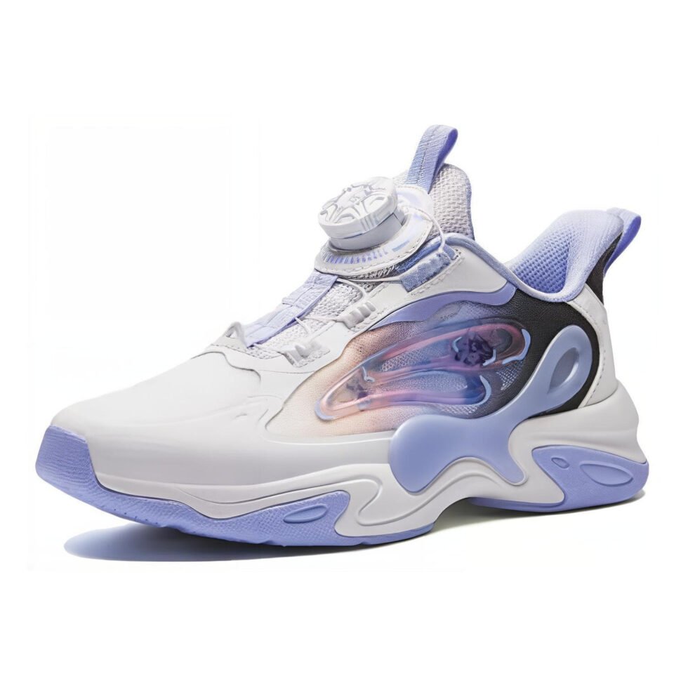 (GS) ANTA Running Series Sneakers 'Blue White' 322428807-3 - Image 2