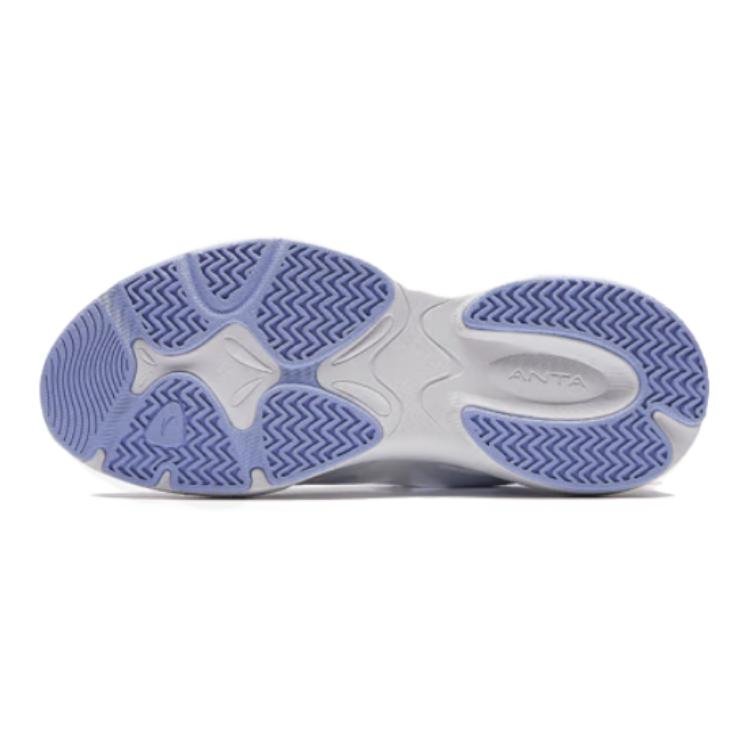 (GS) ANTA Running Series Sneakers 'Blue White' 322428807-3 - Image 4