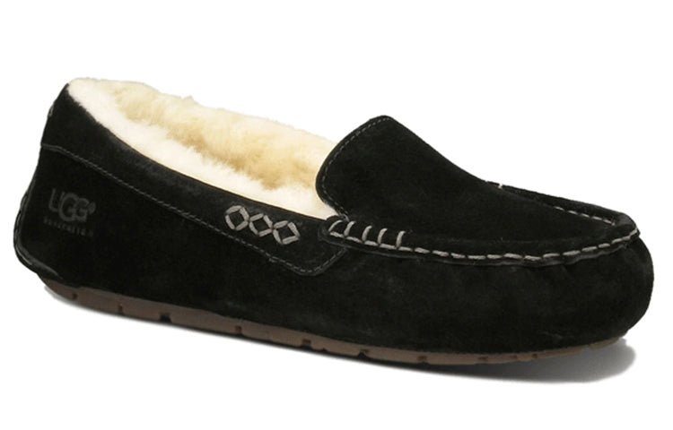 (WMNS) UGG Ansley Slippers Black 3312-BLK - Image 2