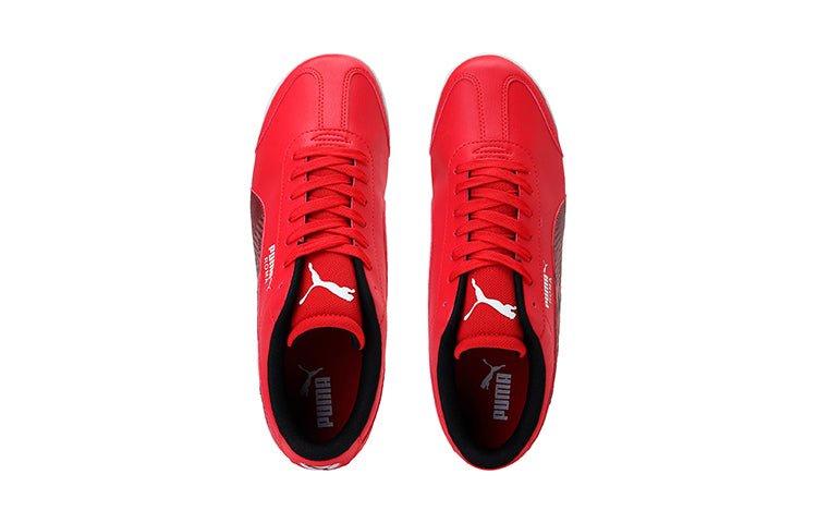 (GS) PUMA Scuderia Ferrari Roma Running Shoes Red/Black/White 339973-05 - Image 3