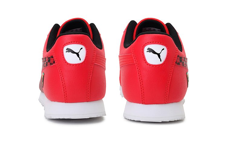 (GS) PUMA Scuderia Ferrari Roma Running Shoes Red/Black/White 339973-05 - Image 4