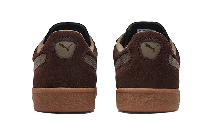 PUMA Liga Suede Low Casual Board Shoes Chocolate Brown 341466-75 - Image 5