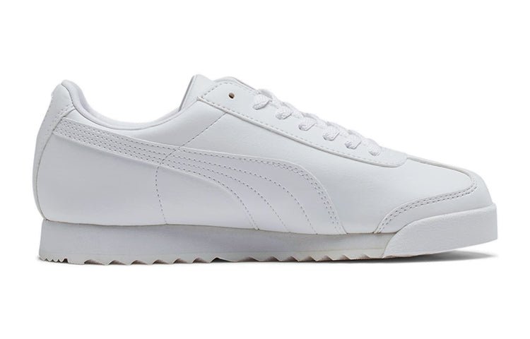 (GS) PUMA Roma Basic 'White Light Grey' 354259-14 - Image 2
