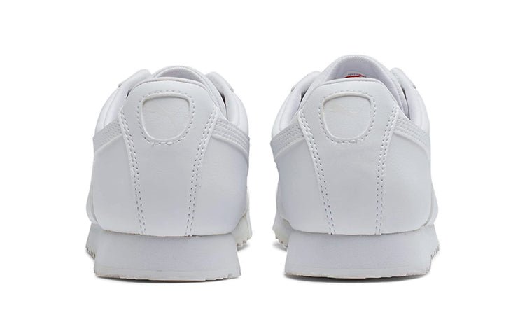 (GS) PUMA Roma Basic 'White Light Grey' 354259-14 - Image 4