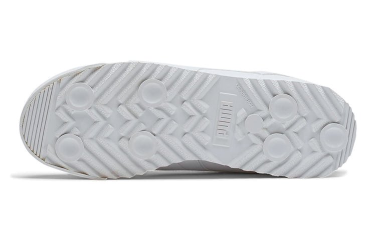 (GS) PUMA Roma Basic 'White Light Grey' 354259-14 - Image 6