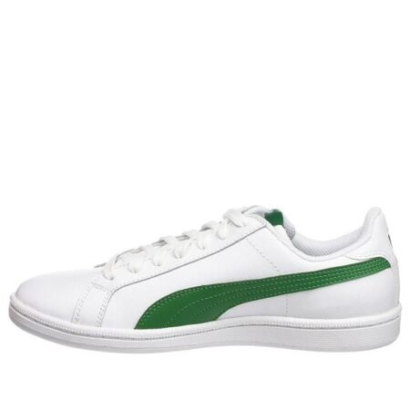 PUMA Smash Leather Green/White 356722-25