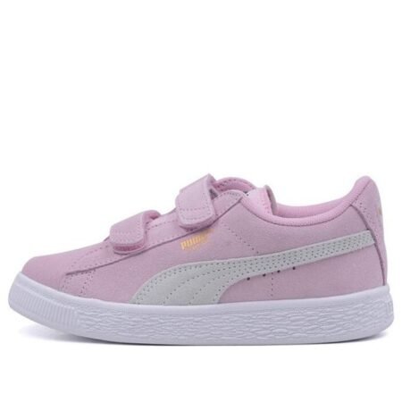 (PS) PUMA Suede 2 Straps Skate Shoes Pink 359595-23