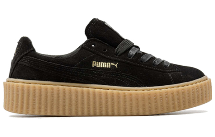 (WMNS) PUMA Fenty x Suede Creeper 'Black' 361005-02 - Image 2