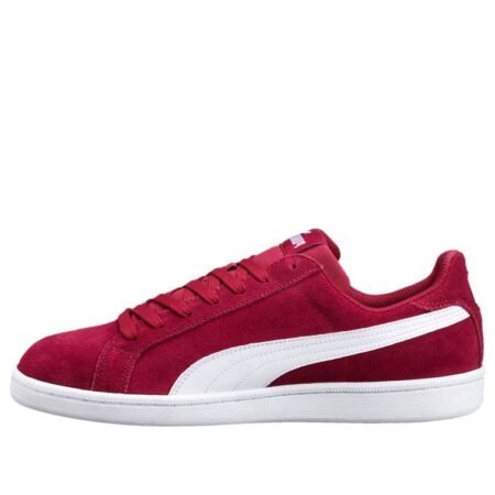 PUMA Smash Suede Retro Low Top skate shoes Red 361730-18
