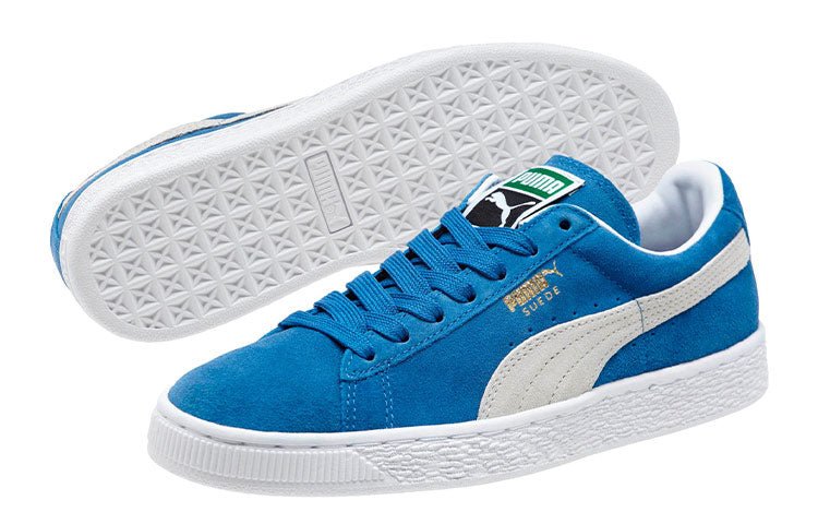 (WMNS) PUMA Suede Classic+ Blue/White 362213-64 - Image 4