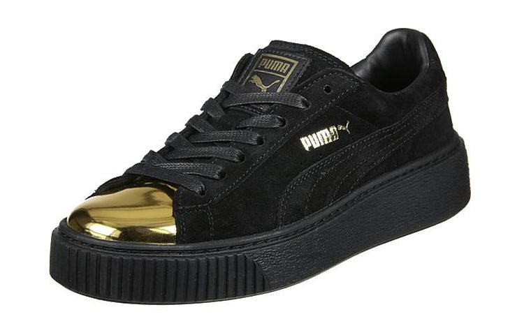 (WMNS) PUMA Suede Platform 'Gold' 362222-02 - Image 2