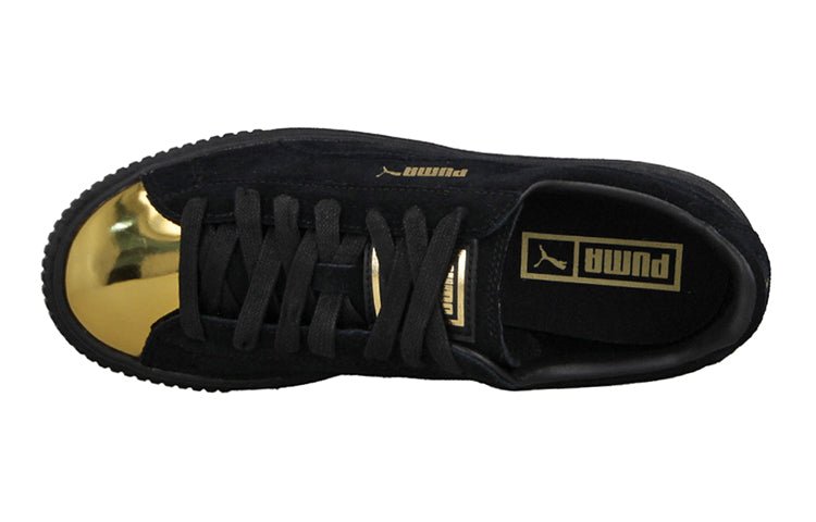 (WMNS) PUMA Suede Platform 'Gold' 362222-02 - Image 3