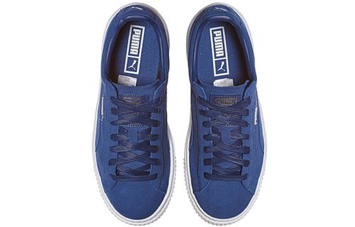 (WMNS) PUMA Suede Platform 'Peacoat' 362223-02 - Image 2