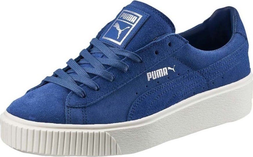 (WMNS) PUMA Suede Platform 'Peacoat' 362223-02 - Image 3