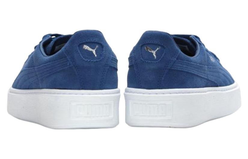 (WMNS) PUMA Suede Platform 'Peacoat' 362223-02 - Image 4
