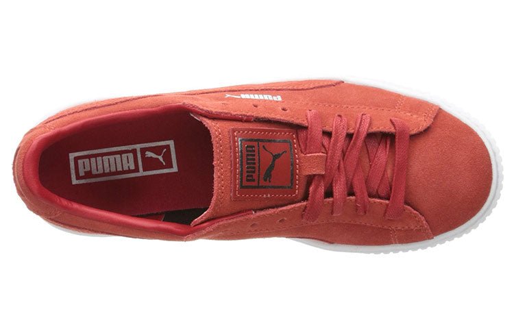 (WMNS) PUMA Suede Platform 'Barbados Cherry' 362223-03 - Image 3