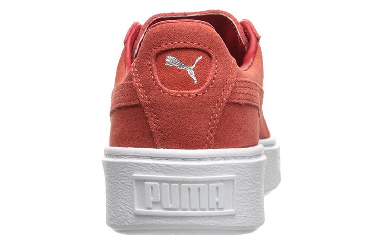 (WMNS) PUMA Suede Platform 'Barbados Cherry' 362223-03 - Image 4