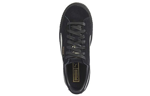 (WMNS) PUMA Suede Platform Core 'Black White' 362223-05 - Image 4