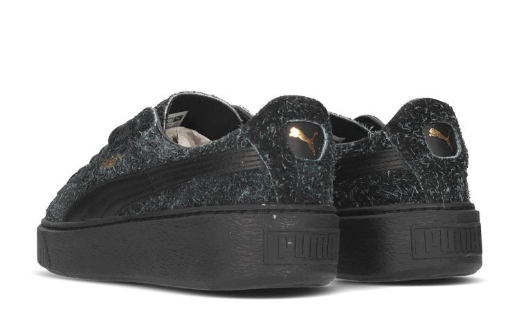 (WMNS) PUMA Suede Platform Elemental 'Black' 362224-01 - Image 4