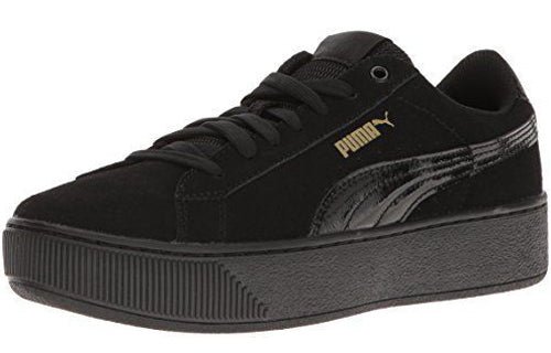 (WMNS) PUMA SUEDE S Vikky Platform - PUMA Black 363287-01 - Image 3