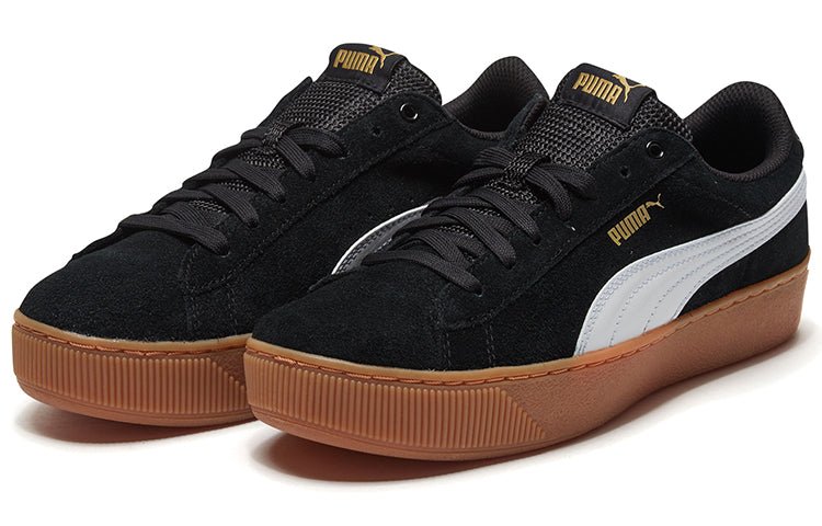 (WMNS) PUMA Vikky Platform 'Black And White' 363287-10 - Image 3