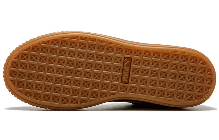 (WMNS) PUMA Suede Platform 'Black Gum' 363559-02 - Image 4