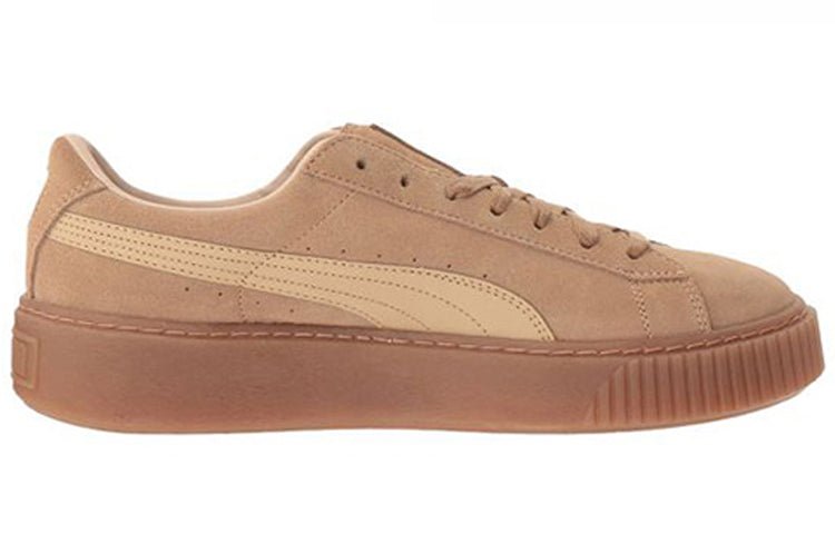 (WMNS) PUMA Suede Platform 'Brown' 363559-03 - Image 2