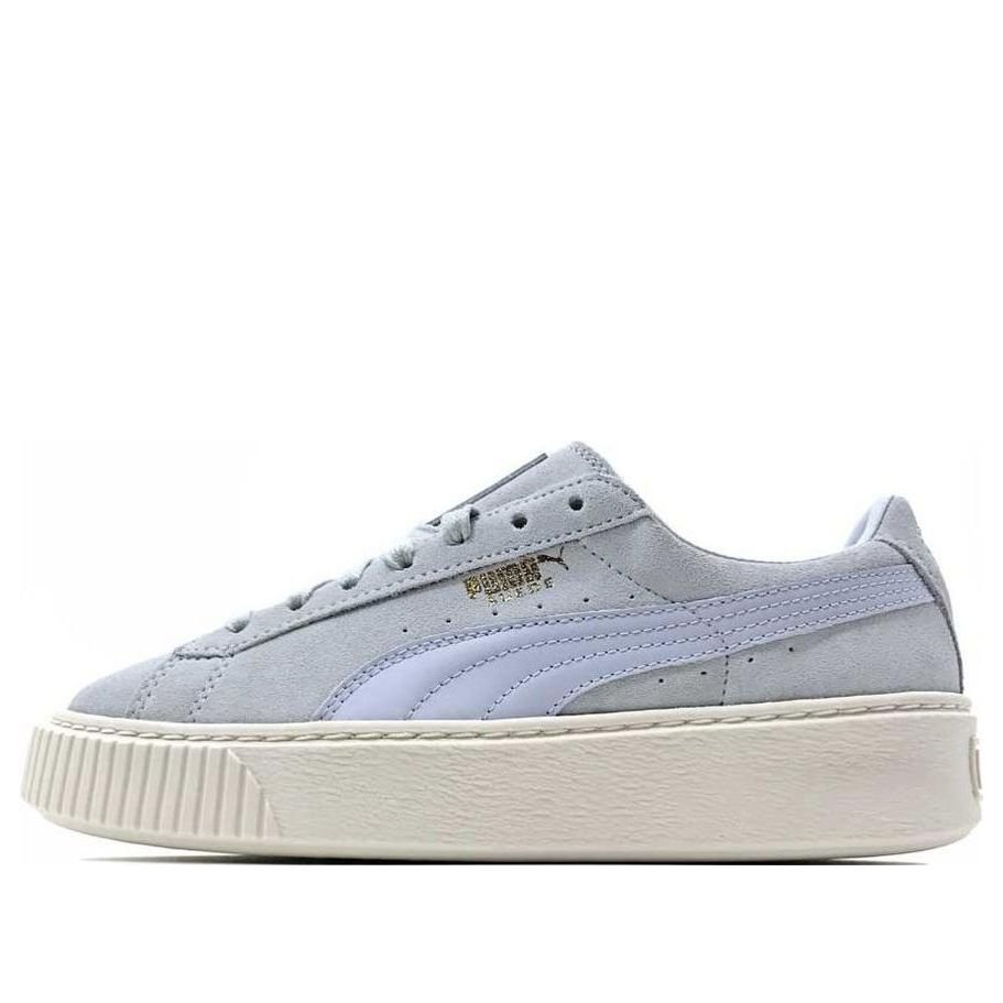 (WMNS) PUMA Suede Platform 'Blue' 363559-04