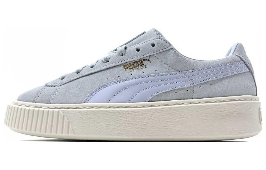 (WMNS) PUMA Suede Platform 'Blue' 363559-04 - Image 2