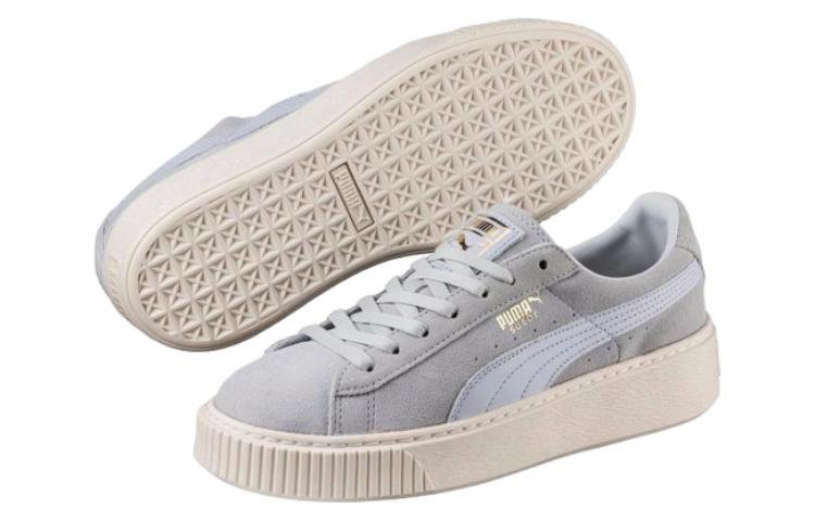 (WMNS) PUMA Suede Platform 'Blue' 363559-04 - Image 4
