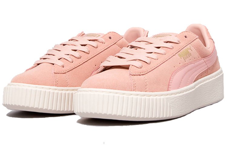 (WMNS) PUMA Suede Platform Core 'Coral Cloud Whisper White' 363559-05 - Image 2