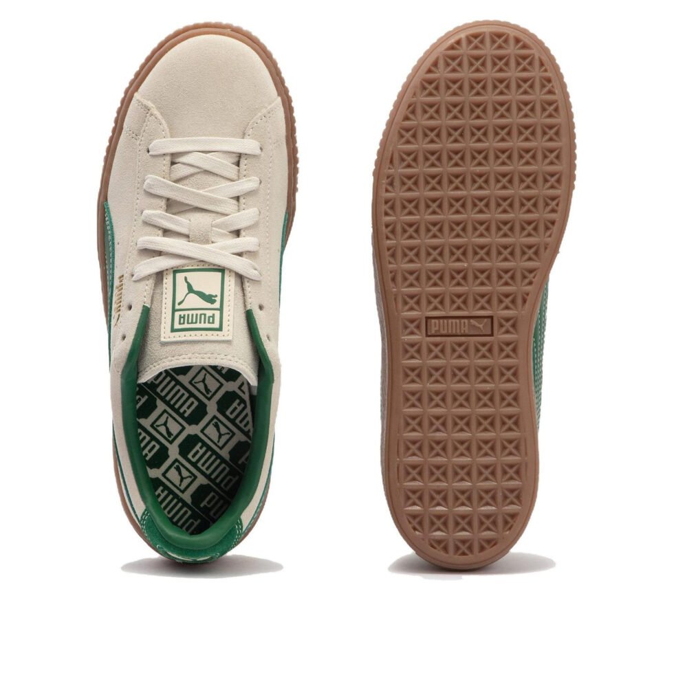 (WMNS) PUMA Suede Platform Core 'Beige Green' 363559-13 - Image 4