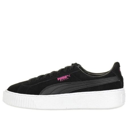 PUMA Suede Platform Jr Casual Shoes Black 363663-01