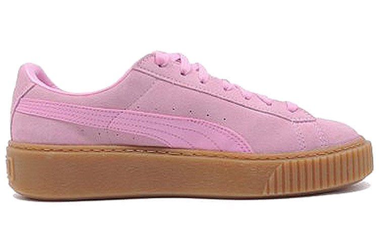 PUMA Suede Platform Junior Pink 363663-02 - Image 2
