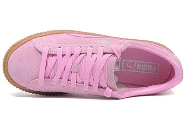 PUMA Suede Platform Junior Pink 363663-02 - Image 3