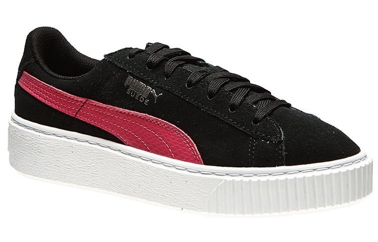 PUMA Suede Platform Snake 'Black Pink' 363906-01 - Image 3