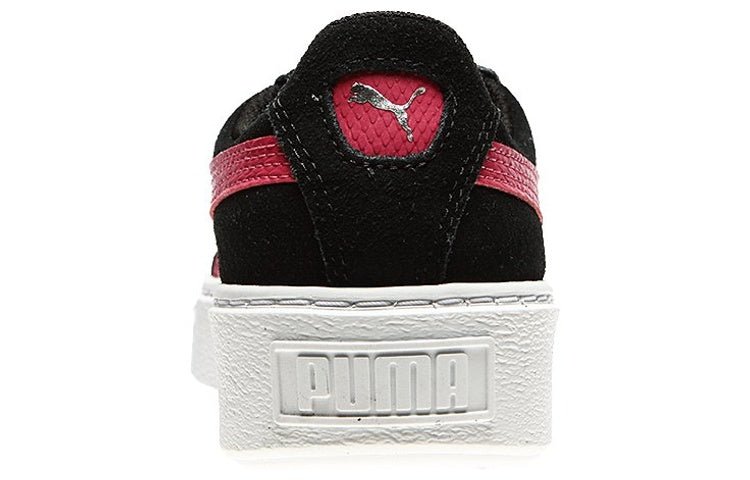 PUMA Suede Platform Snake 'Black Pink' 363906-01 - Image 4