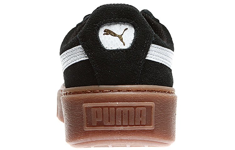 PUMA Suede Platform Sneakers 'Black Brown' 363906-02 - Image 3