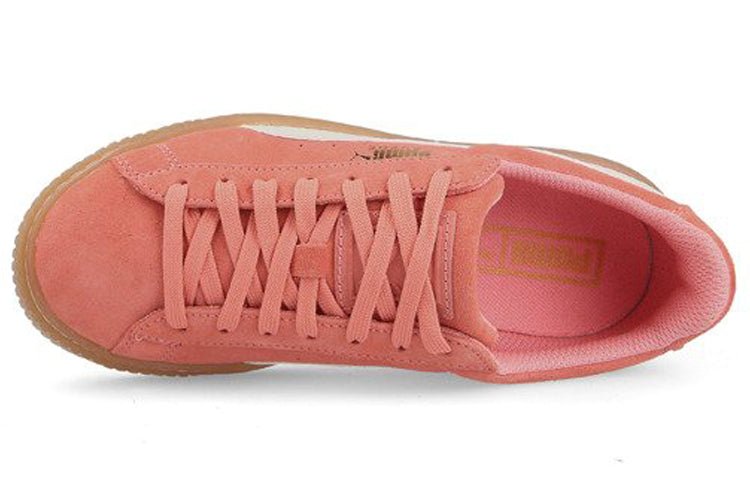 PUMA Suede Platform Pink/White 363906-04 - Image 3