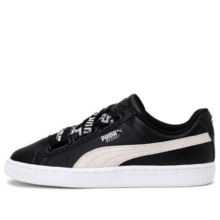 (WMNS) PUMA Basket Heart De Black 364082-01