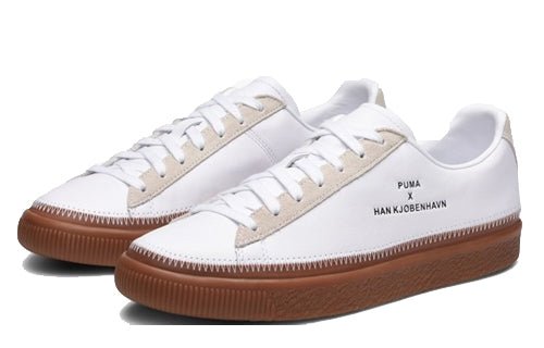 PUMA x Han Kjobenhavn Clyde Stitched 'White Gum' 364474-01 - Image 3