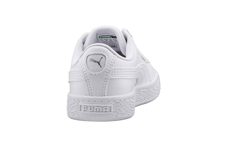 (GS) PUMA Basket Classic JR White 364503-04 - Image 5