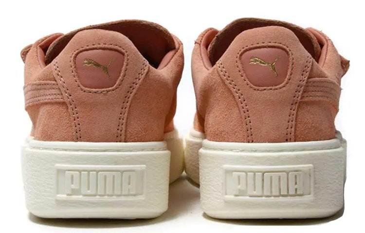 (WMNS) PUMA Suede Platform Strap 'Cameo Brown' 364586-03 - Image 4