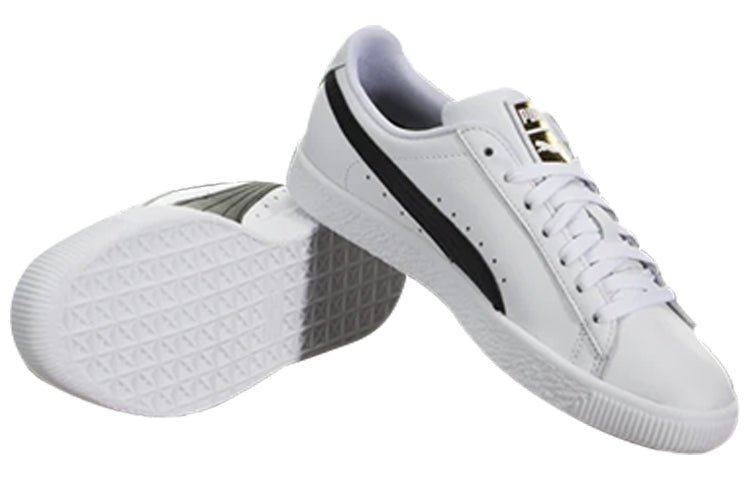 PUMA Clyde Core L. Foil 'White Black' 364661-01 - Image 3