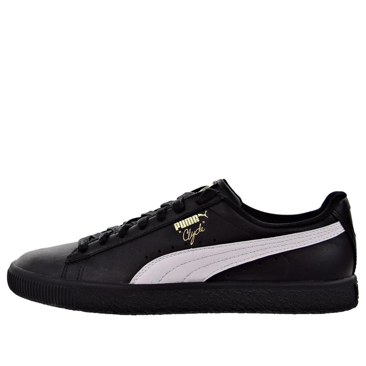 (GS) PUMA Clyde Core L Foil 'Black White' 364661-02