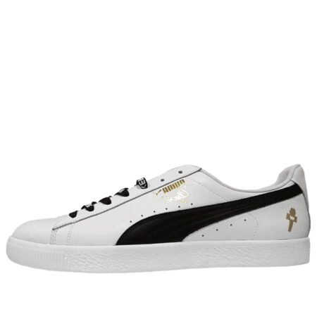 PUMA Clyde Core Leather Foil 'White' 364669-01