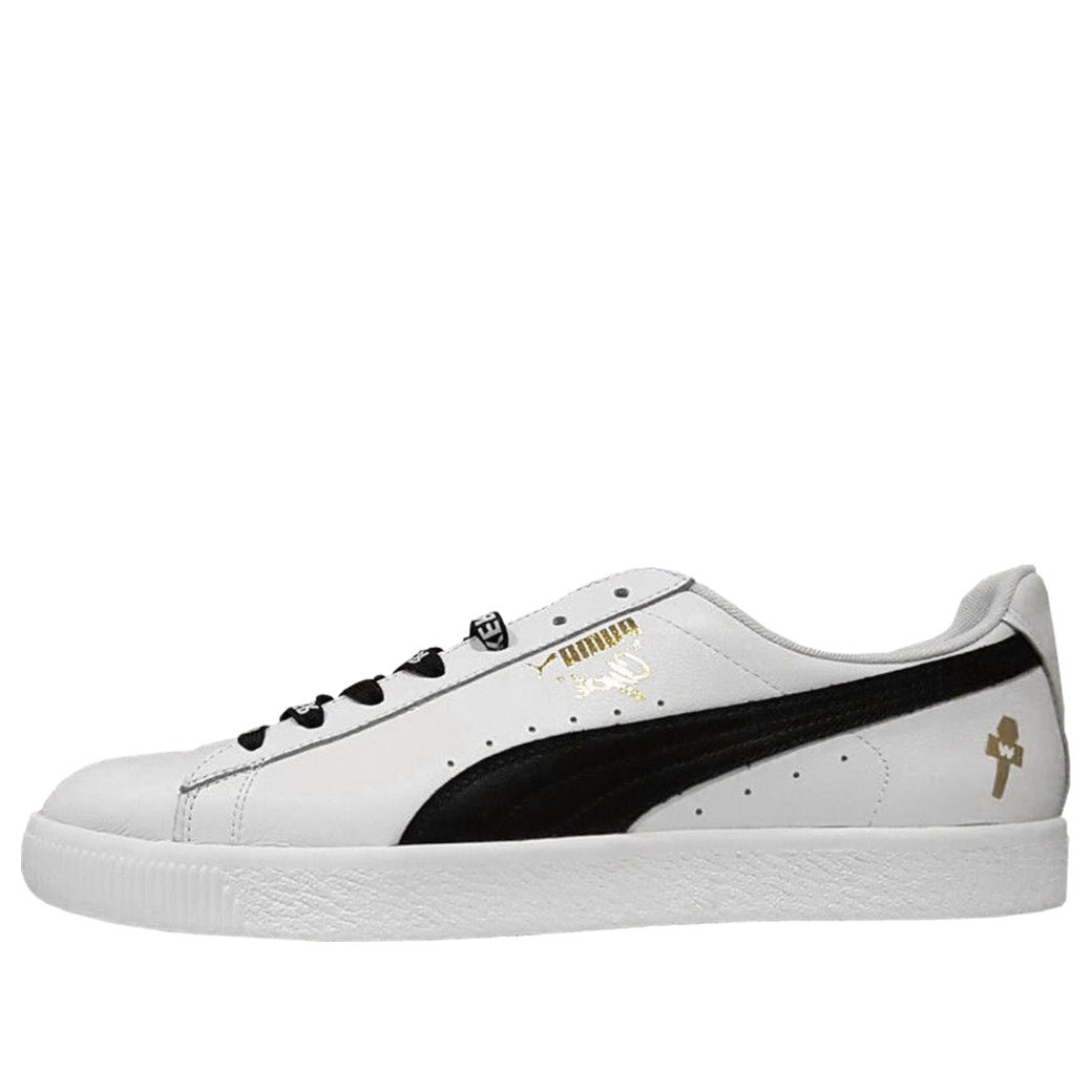 PUMA Clyde Core Leather Foil 'White' 364669-01