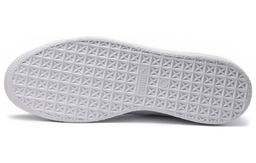 (WMNS) PUMA x Clyde Perforated Trapstar Shoes 'White' 364714-03 - Image 6