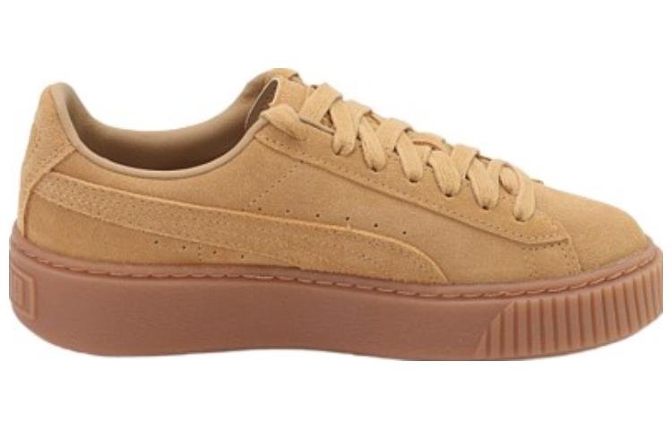 (WMNS) PUMA Suede Platform SD 'Oatmeal' 364718-01 - Image 2